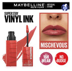 Maybelline - Super Stay Vinyl Ink Longwear Liquid Lipcolor USA