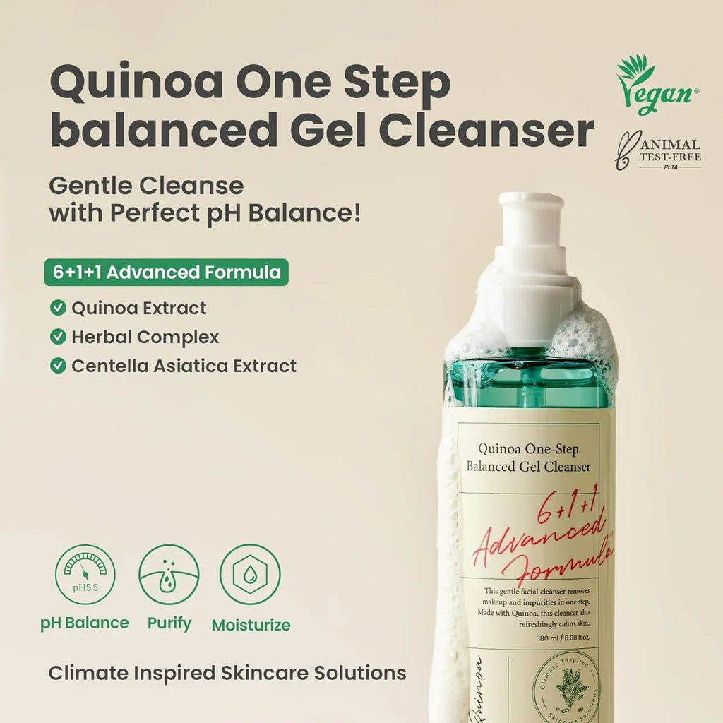 Axis-Y Quinoa One-Step Balanced Gel Cleanser