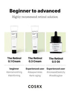 COSRX The Retinol 0.5 Oil 20ml – Anti-Aging Facial Oil for Fine Lines & Wrinkles | clari.com.pk