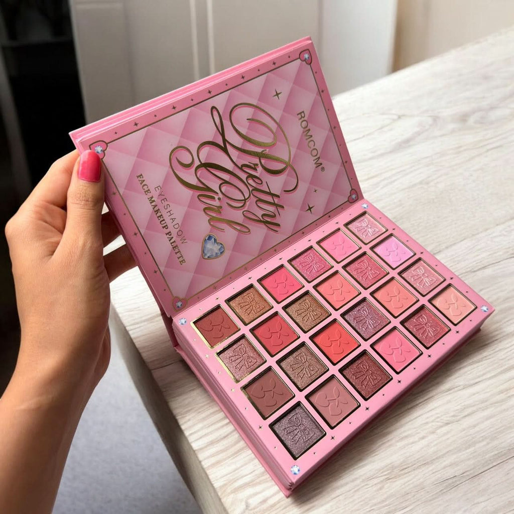 RomCom Dazzle Glow – All-in-One Makeup Book Palette
